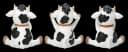 Nemesis Now Kuh Figur 3er Set – Lustige Tiere Statue Bild 4