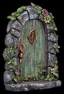 Figuren Shop GmbH Elfen Tür Zauberwald Fantasy Deko Statue 17 cm Bild 1