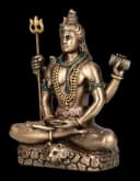 Figuren Shop GmbH Shiva Figur Miniatur Statue Hindu Gott Veronese 8 cm Dekofigur Bild 3