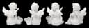 Figuren Shop GmbH Engel Figuren Set 4 Putten Statue mit Herz Schmuckstein 8 cm Deko Bild 4