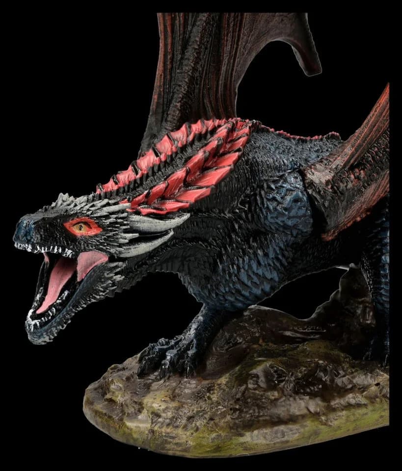 Figuren Shop GmbH Fantasy-Figur Drogon – Game of Thrones Drache Fantasy Statue - Bild 3