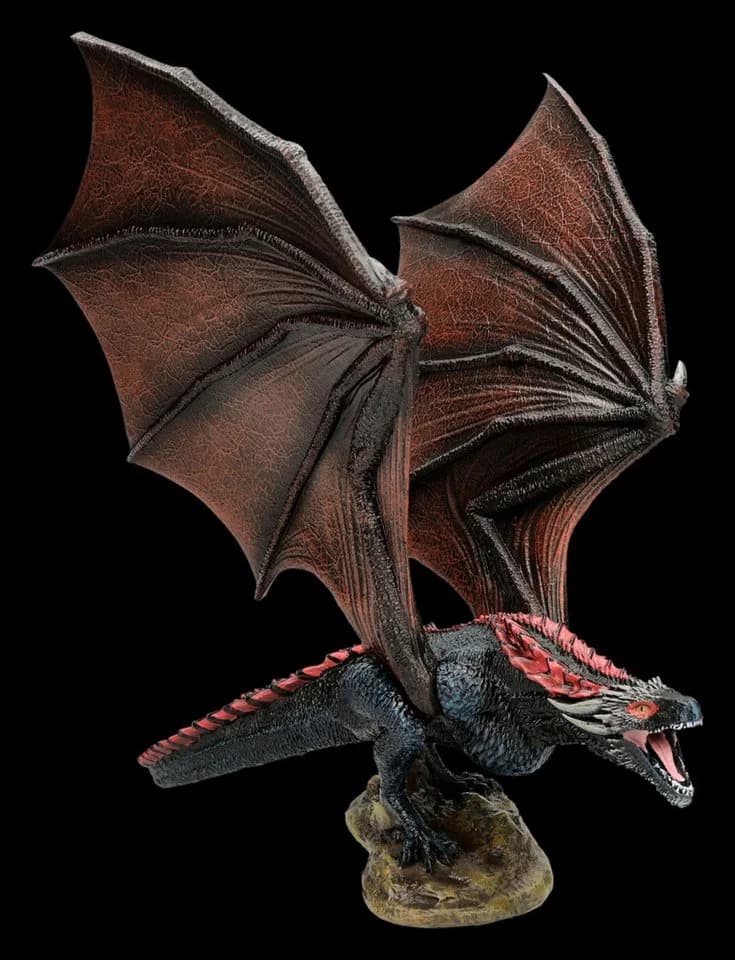 Figuren Shop GmbH Fantasy-Figur Drogon – Game of Thrones Drache Fantasy Statue - Bild 4