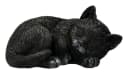 Figuren Shop GmbH Katzenfigur Feline Dream Schwarz Kunststein Bild 2