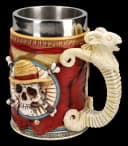 One Piece Luffy Bierkrug 600 ml Kunststein Sammlerfigur Bild 4