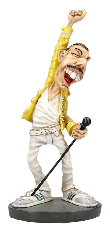 Figuren Shop GmbH Dekofigur Rockstar Sammlerfigur Freddie „We Are The Champions“ 15 cm - Bild 2