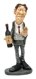 Warren Stratford Sommelier Figur Deko Kunststein 13 cm Bild 2