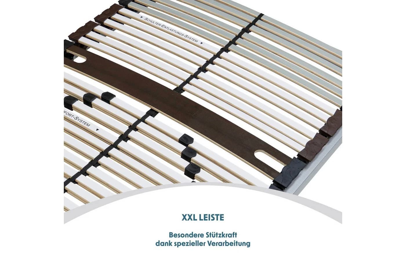 Beco Lattenrost Big-Stabil & Fest 7-Zonen-System