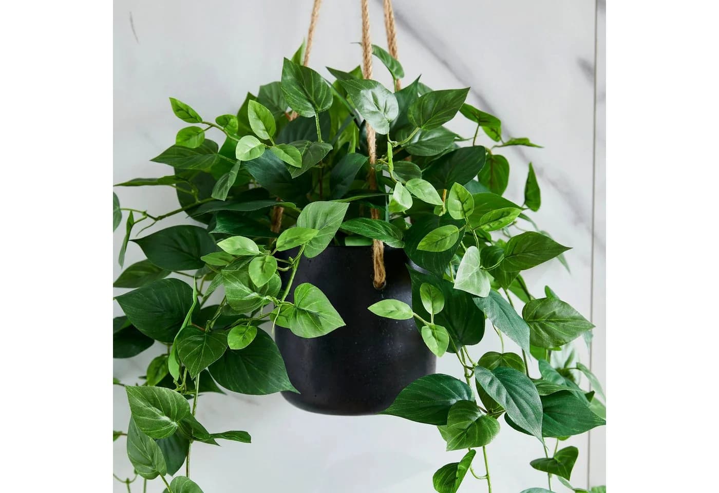 aplanta Künstlicher Hänge-Pothos Melusine Grün - Bild 4