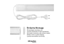 Oktaplex lighting LED Unterbauleuchte Aluminium 40cm Silber Bild 3