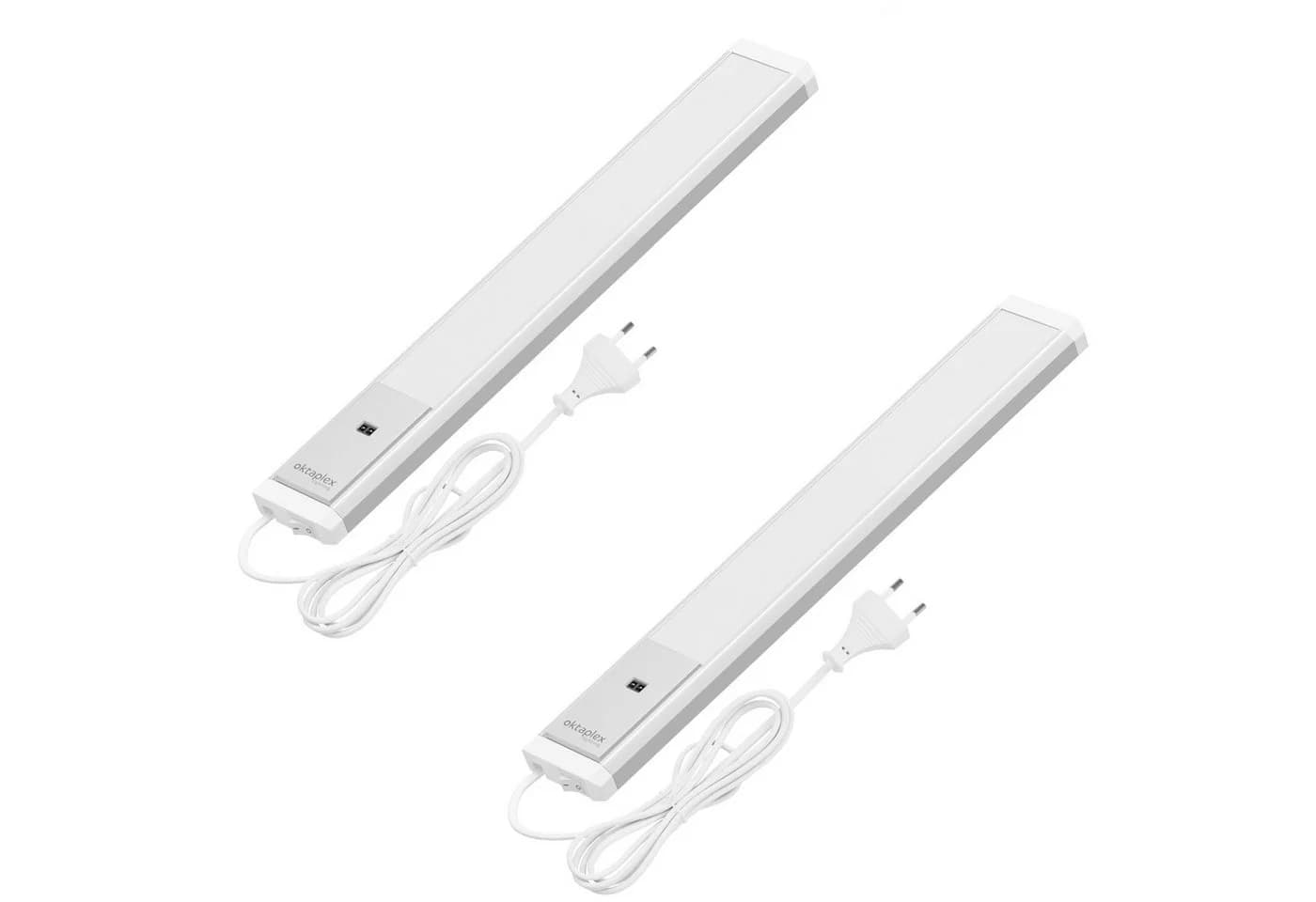Oktaplex lighting LED Unterbauleuchte 40cm Aluminium Silber mit Sensor - Bild 2