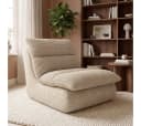skølm Relaxsessel Sváfa Cord Beige Vollschaum Bild 2