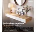 Bellamio Schminktisch Kafue mit Schubladen Weiß/Eichenoptik Bild 5