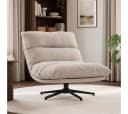 skølm Relaxsessel Hnoss Cord Beige 360° drehbar verstellbar Bild 2