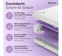 Bellamio Taschenfederkernmatratze Lift 7 Zonen H3 Weiß Bild 5