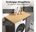 Bellamio Waschmaschinenumbauschrank Vist Anthrazit/Eiche Bild 5