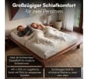 skølm Futonbett Skald Eiche massiv Walnussoptik mit Lattenrost Bild 5