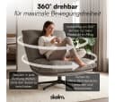 skølm Relaxsessel Hnoss Cord Macchiato drehbar verstellbar Bild 1