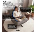 skølm Relaxsessel Hnoss Cord Macchiato drehbar verstellbar Bild 5