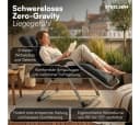 STEELSØN Lysira Zero-Gravity Gartenliege Schwarz/Silber Bild 3