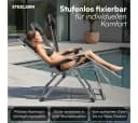 STEELSØN Lysira Zero-Gravity Gartenliege Schwarz/Silber Bild 5
