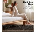 skølm Futonbett Skald Massivholz Eiche 25 cm hoch Bild 3