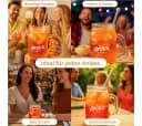 Maxito Cocktailglas 2-tlg. 360ml mit Strohhalm Transparent Bild 4