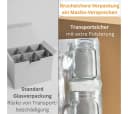 Maxito Cocktailglas 2-tlg. 360ml mit Strohhalm Transparent Bild 5