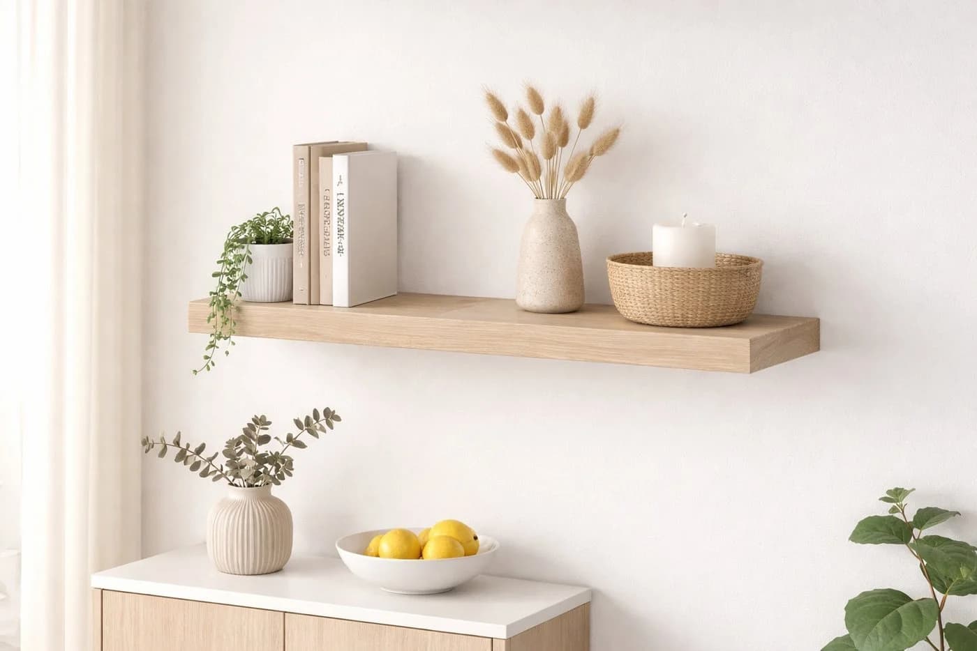 FURNARO Wandboard Eiche sägerau Modernes Design