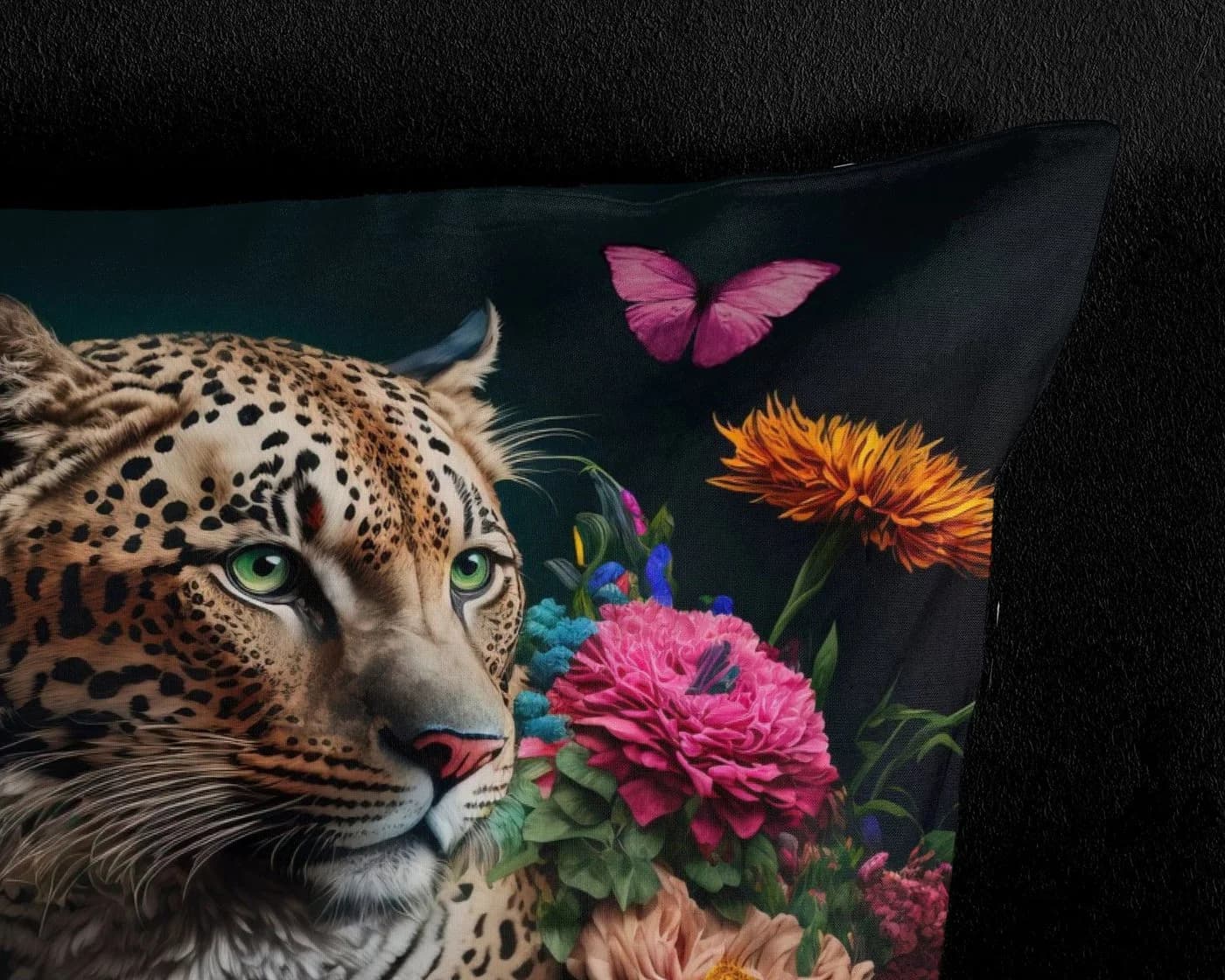JACK Bettwäsche 135x200cm Pure Leopard Flowers Multi Mikrofaser - Bild 4