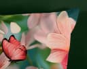 JACK Bettwäsche 135x200cm Pure Butterfly Bloom Petrol Pink, Mikrofaser, 2-teilig Bild 4