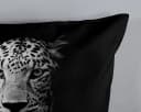 JACK Bettwäsche 135x200cm Leopard Black And White Microfaser 2-teilig Bild 4