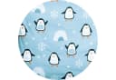 JACK Babybettwäsche 100x135cm Pinguin Iglu Nordpol Blau, 2-teilig, mit Reißverschluss Bild 3