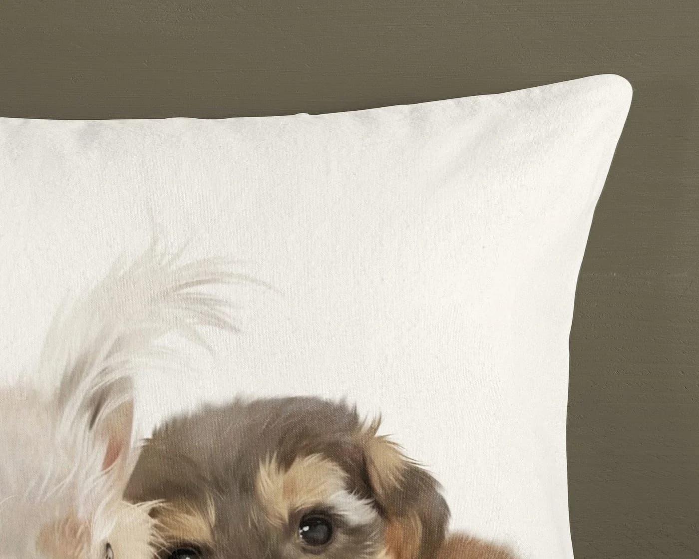 JACK Wendebettwäsche Flanell 135x200 Tierdesign Weiß - Bild 5