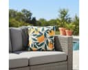 JACK Dekokissen Outdoor Motiv 45x45cm Gelb Polyester Bild 1
