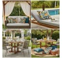 JACK Dekokissen Outdoor Motiv 45x45cm Gelb Polyester Bild 5