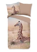 JACK Bettwäsche 135x200cm Giraffe 2-teilig Renforcé Bild 2