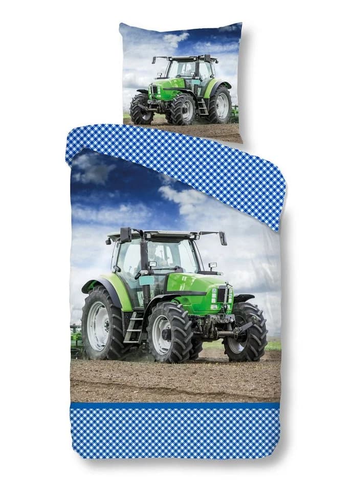 JACK Bettwäsche Traktor Feld Renforcé 135x200cm 2-teilig - Bild 2