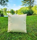 JACK Dekokissen 45x45cm Outdoor Lounge Kissen Beige Polyester Bild 1