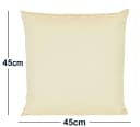 JACK Dekokissen 45x45cm Outdoor Lounge Kissen Beige Polyester Bild 4