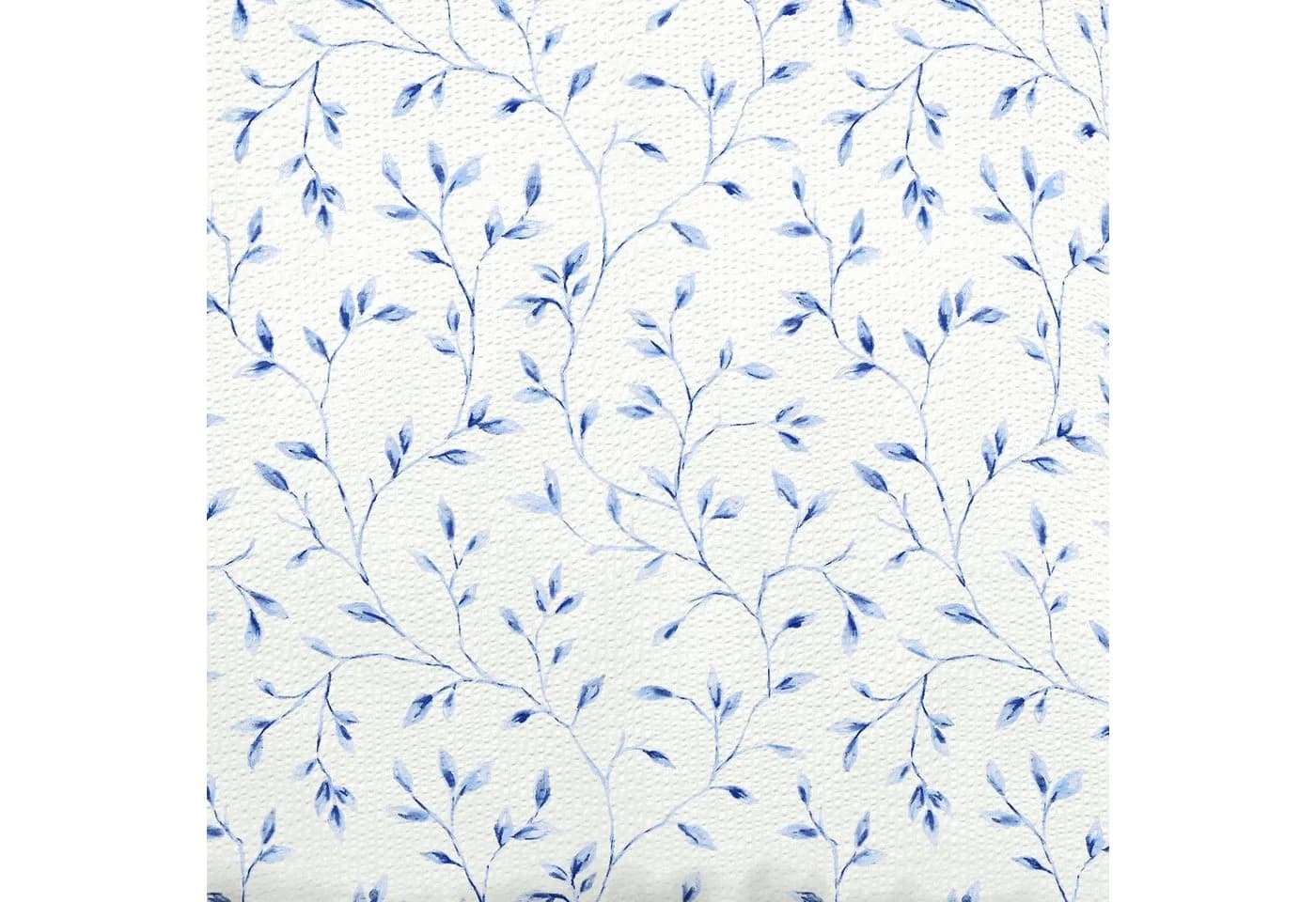 JACK Wendebettwäsche Rankenpoesie Seersucker Blau-Weiß - Bild 3