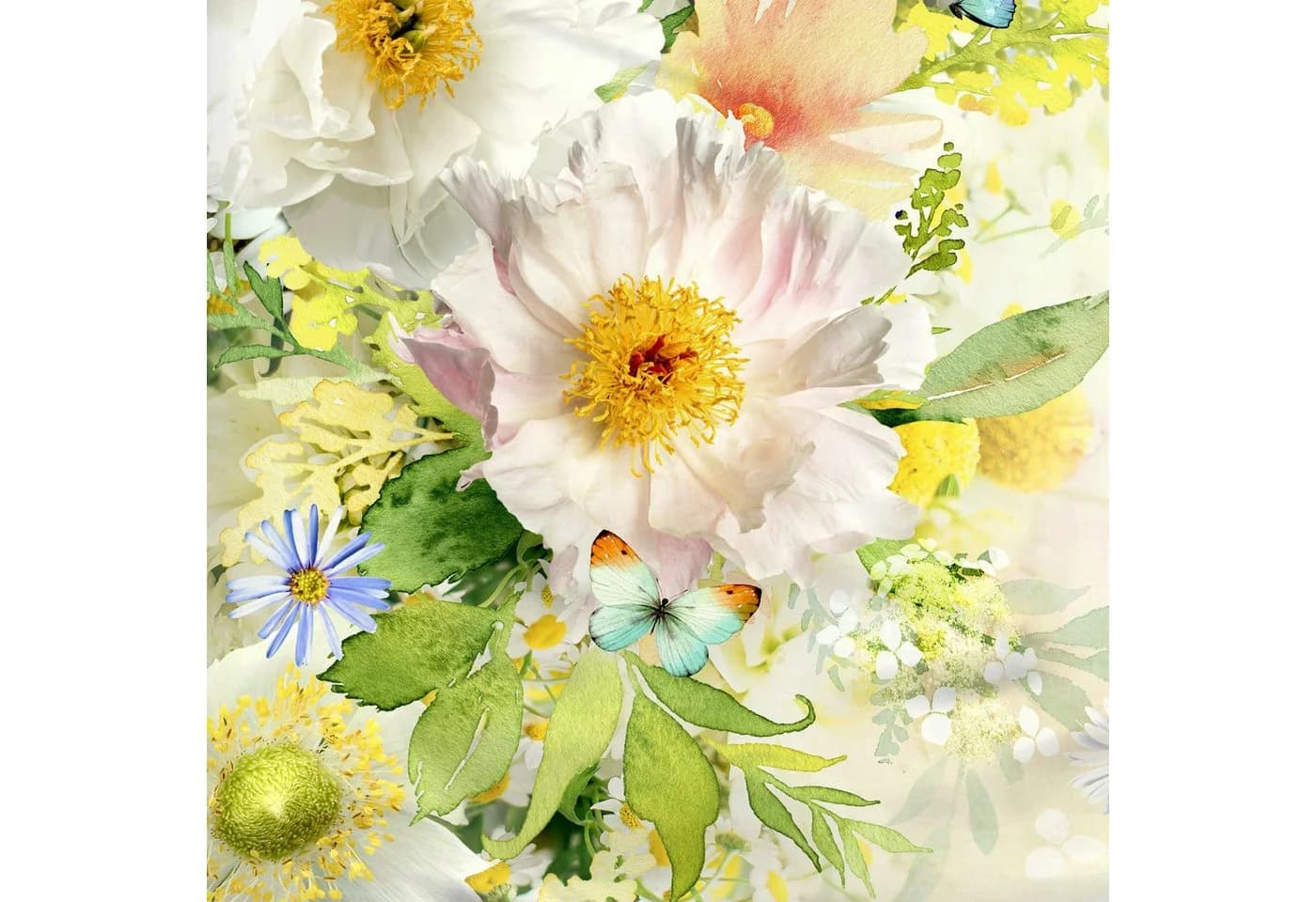JACK Bettwäsche Summer Day Mako-Satin 2-teilig Gelb Floral - Bild 4
