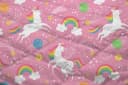 JACK Kinderbettdecke All-in-One 135x200cm Rosa Bild 4