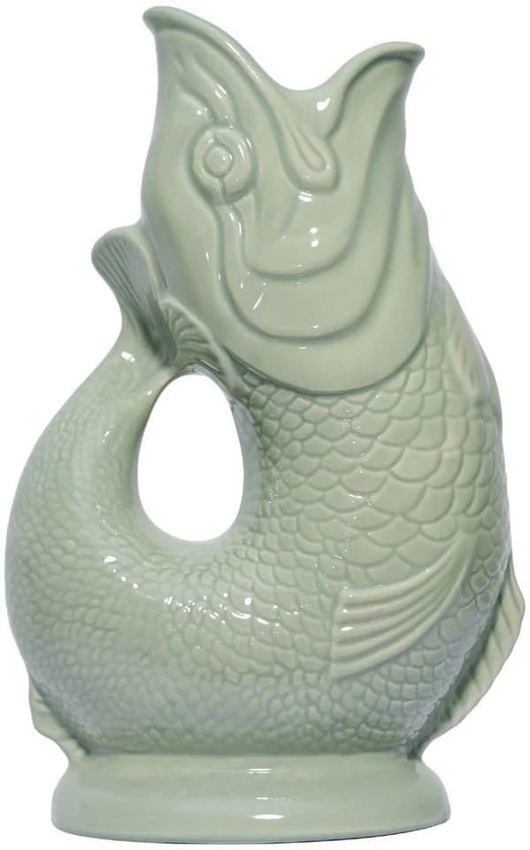 Gluckigluck Wasserkaraffe Salbeigrün Porzellan 1,2L - Bild 2