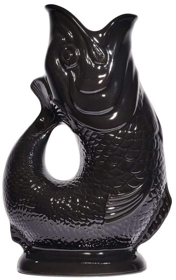Gluckigluck Wasserkaraffe Schwarz 1,2L Gluckergeräusch - Bild 2