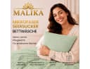 Malika Bettwäsche 3-teilig Mikrofaser Seersucker Salbei Bild 1