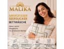 Malika Bettwäsche 100% Mikrofaser Seersucker Weiß Bild 1