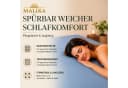 Malika Spannbettlaken Blau 100% Baumwolle Jersey Gummizug Bild 4