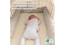 lilimaus Bettschlange Babybett aus Musselin Baumwolle Hellbeige Bild 1