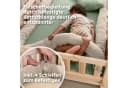 lilimaus Bettschlange Babybett aus Musselin Baumwolle Hellbeige Bild 5