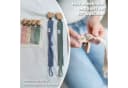 lilimaus Schnullerkette aus Musselin & Holz - 3-tlg. mit Holzclip Bild 5